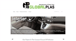 Desktop Screenshot of globalplas.ca